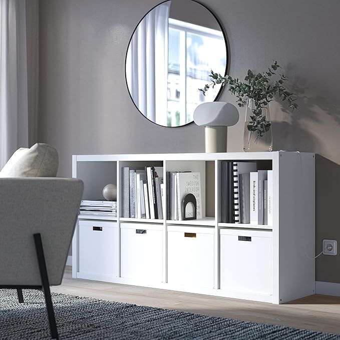 modular storage, living room shelf