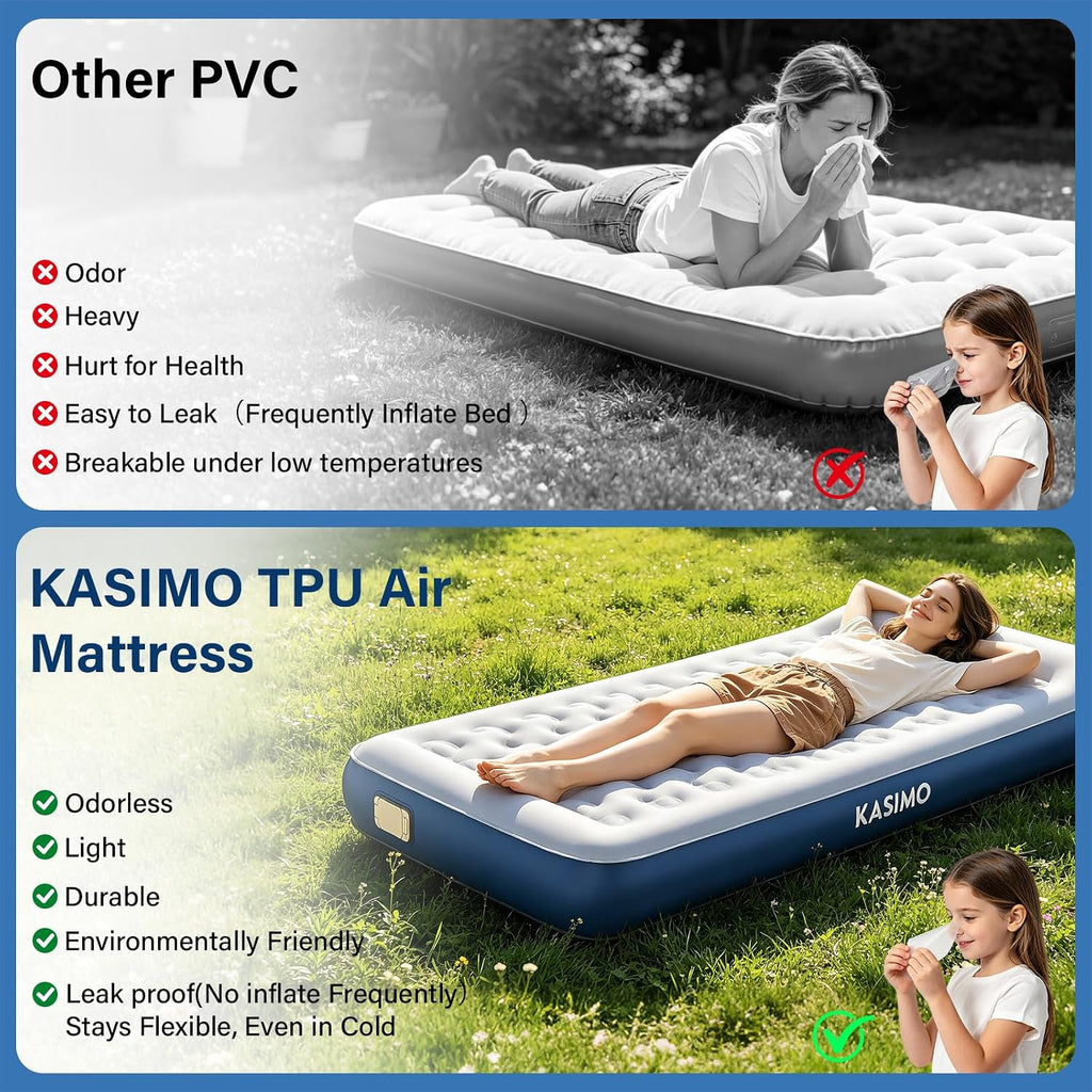Twin-Size Camping Air Mattress