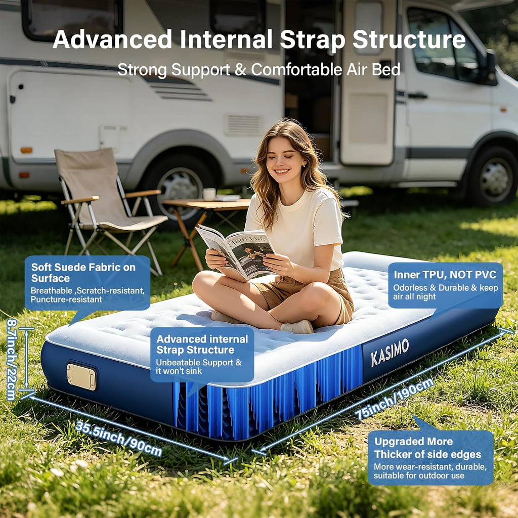 Twin-Size Camping Air Mattress