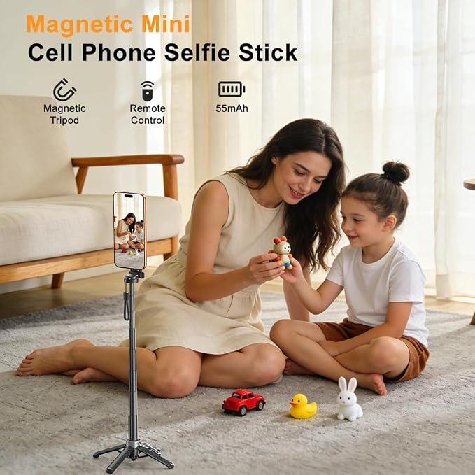 5-in-1 Multifunctional Design Selfie Stick, Mini Tripod