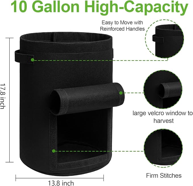 10-Gallon Potato Grow Bags